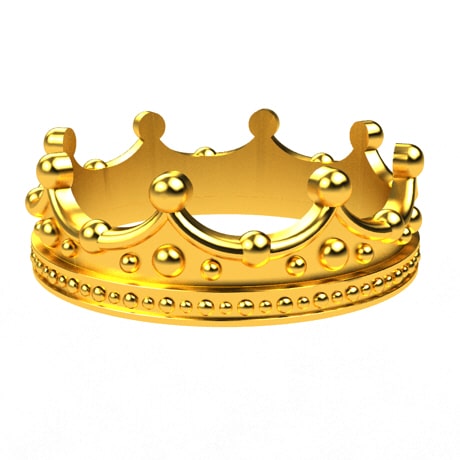 24k gold crown