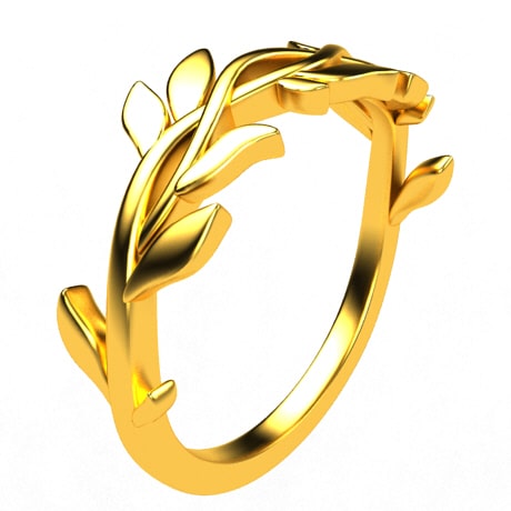 24k gold ring for women