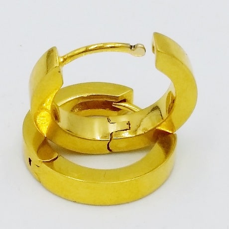Men's 1/2 CT. T.W. Diamond Hoop Earrings in 10K Gold | Zales Outlet
