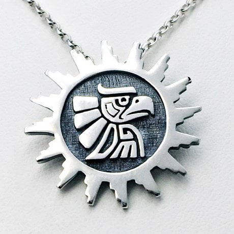 Aztec Eagle Pendant