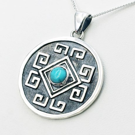Aztec Turquoise Aztec Jewelry in Silver & Gold