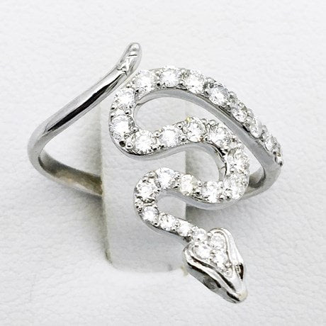 18k White Gold