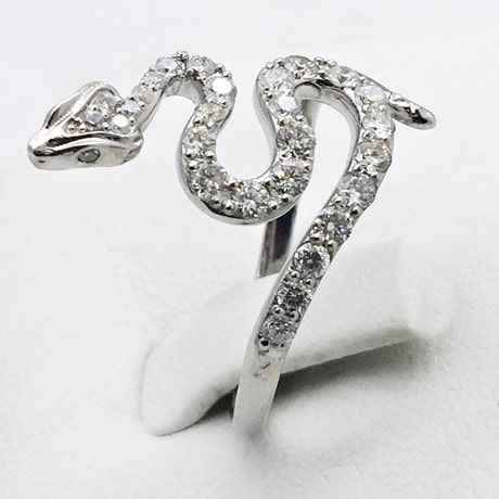 18k White Gold