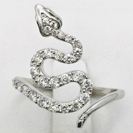 18k White Gold