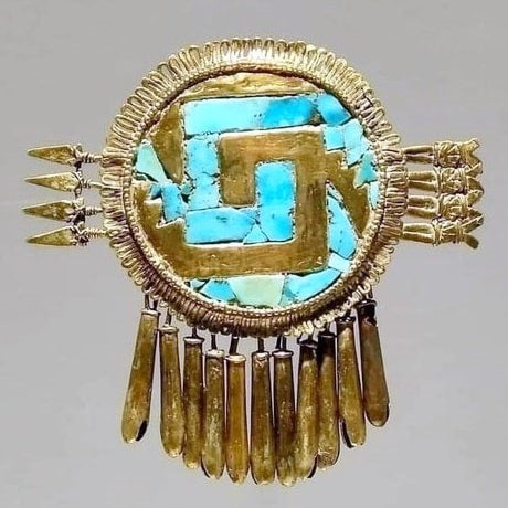 Aztec Turquoise Aztec Ring with Turquoise Stone