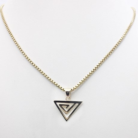 Aztec Gold Pendant