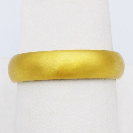 24k pure gold ring