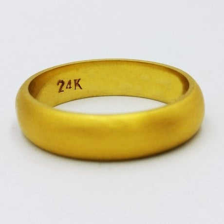 pure 24k gold ring 9 grams 2