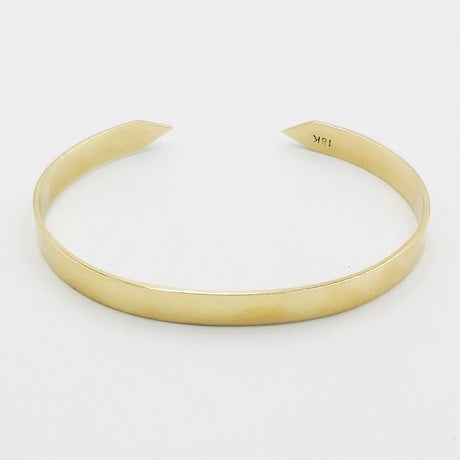 plain gold bracelets