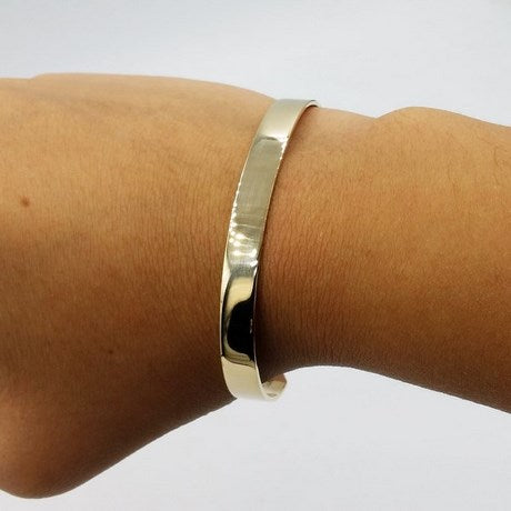 Freesize Unique Alluring Silver Bracelet | Gold Plated Silver kada for  women - Bangles & Bracelets - FOLKWAYS