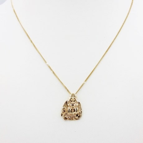 18k Gold Buddha Pendant | Bella&Holly Jewelry