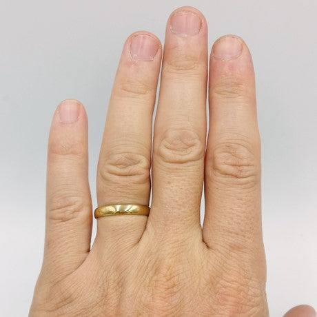 Sree Kumaran | 22K Gold Signature Ring for Men's