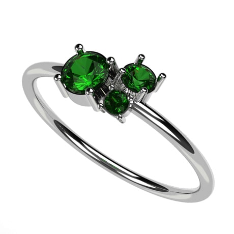 18k White Gold