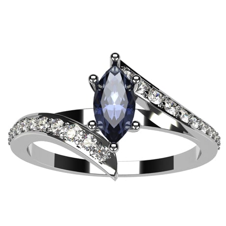 Blue Diamond Engagement Rings | Wedding Bands