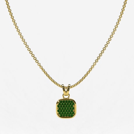 Emerald Pendant for Men
