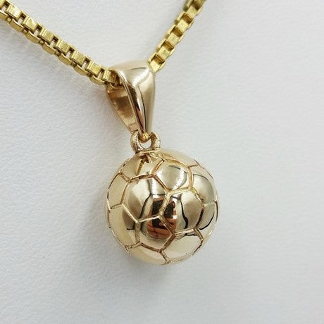 1pc Fashionable Soccer Ball Pendant Unisex Vintage Stainless Steel Chain  Necklace | SHEIN USA
