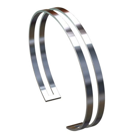 Platinum Curb Chain Bracelet Model Shoots - Men's Platinum Jewelry | ByEnzo