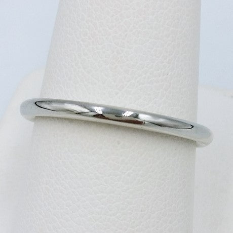 Daesar Platinum Ring Women and Men Engagement Rings Set Simple Round Platinum  Ring Set White Gold Ring Women Size 5 & Men Size 10|Amazon.com