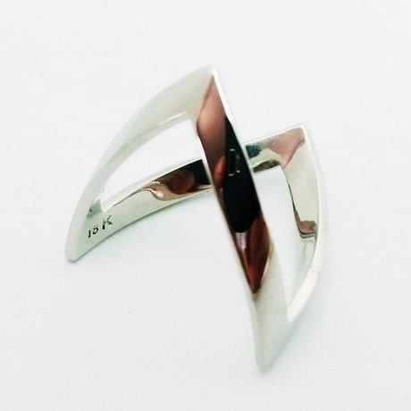 18k White Gold