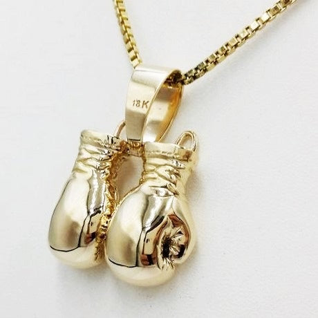 14k Yellow Gold Hip Hop Iced Out Diamond boxing gloves Pendant. at Rs  107500 | Diamond Pendants in Surat | ID: 2852913311312